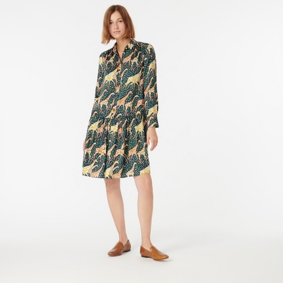 J Crew Giraffe Dress - Picture 4 of 17